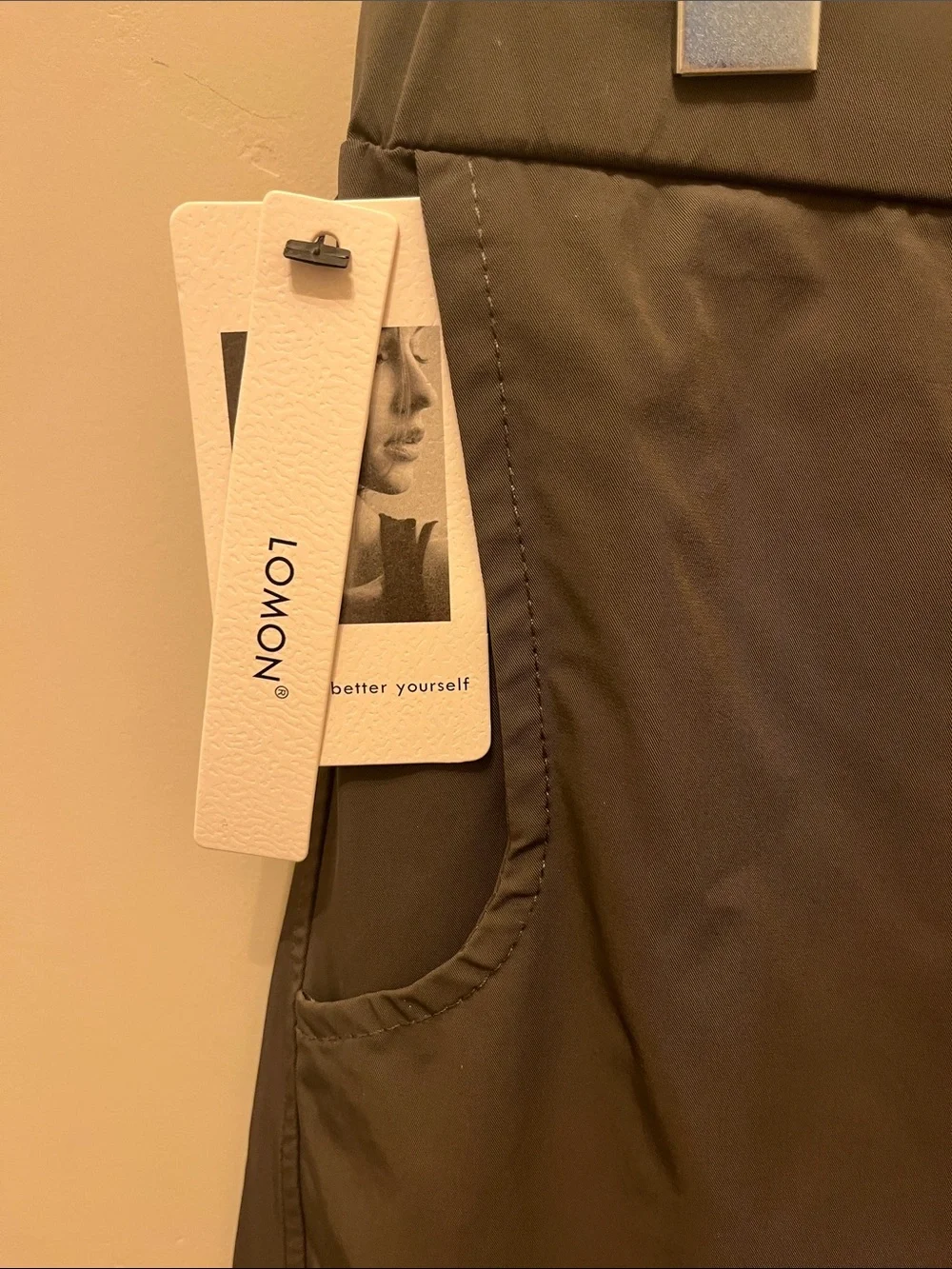 LOMON Wide Leg Barrel Pants - MED - GRAPHITE - NWT - Picture 3 of 9